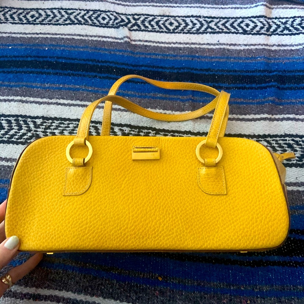 Gorgeous mustard yellow Kate Spade purse